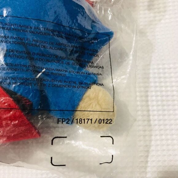 Paddington bear with hat, jacket, and rubber red boots Factory sealed.   A307 - Picture 4 of 5